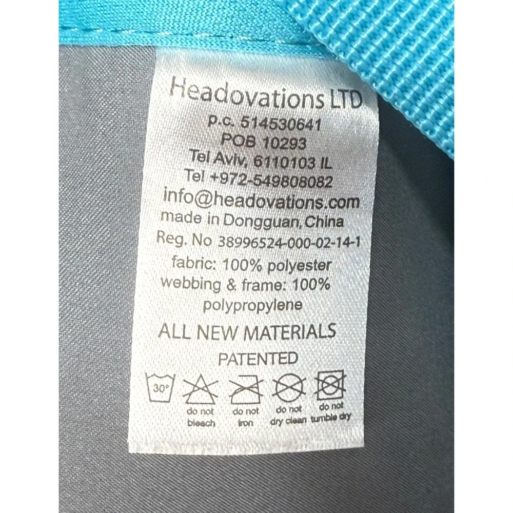 Nap Up The Original Child‎ Head Support Strap Safe Sleep On The Go Car Seat Blue